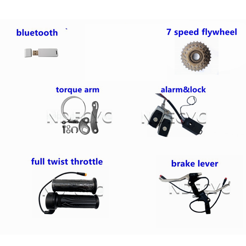 Kit de Conversão para Biciclet - Ebike Conversion Kit 72V 3000W avaliação e preço