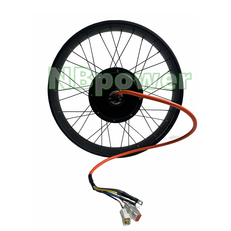 NBpower QS205 72V 5000W 170/19 - 72V 5000W Hub Motor Kit avaliação e preço
